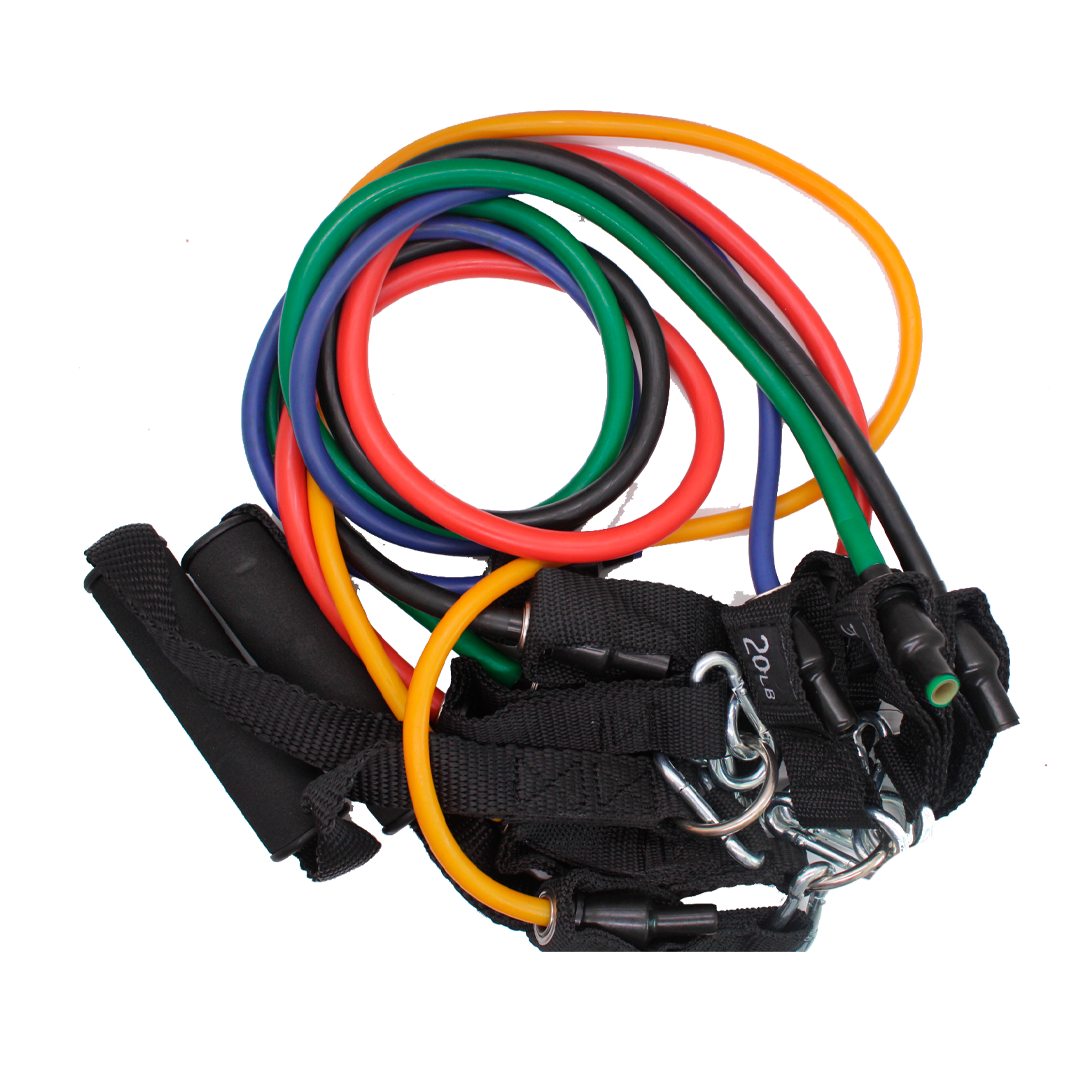 Set de ligas tubulares de resistencia